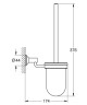 Йоршик для туалету Grohe Essentials Authentic (40658001)