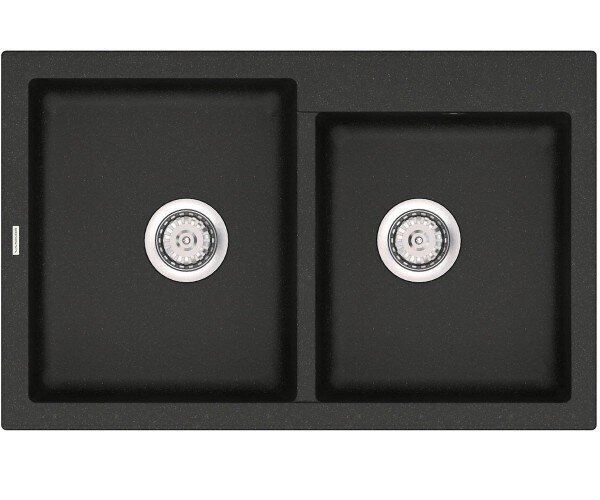 Кухонная мойка гранитная Vankor Orman, 80x51, черный (ORMAN OMP 05.80 BLACK)