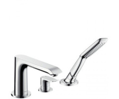Змішувач для ванни Hansgrohe Metris, одноважільний, хром (31190000)