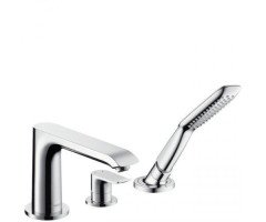 Змішувач для ванни Hansgrohe Metris, одноважільний, хром (31190000)