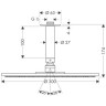 Верхний душ Hansgrohe Raindance Air (27494000)