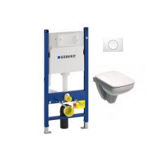 Комплект: Унитаз Kolo Nova Pro Rimfree + Инсталляция Geberit Duofix Delta + Крышка Soft-Close + Клавиша Delta 11 (M39018000+458.126.00.1+M30116000+115.120.11.1)