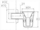 Сифон для бойлера Styron (STY-517-1-K)