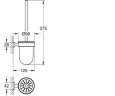 Йоршик для туалету Grohe Essentials Cube (40513001)