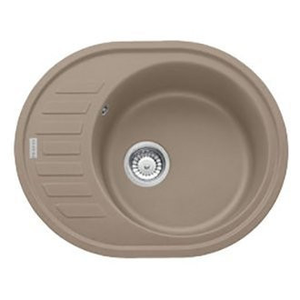 Кухонная мойка гранитная Franke ROG 611, 62x50, миндаль (114.0381.071)