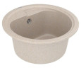 Кухонная мойка гранитная Vankor Polo, 45x45, бежевый (POLO PMR 01.45 BEIGE)