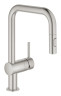 Смеситель для кухни Grohe Minta, однорычажный, серебристый (32322DC2)