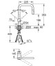 Смеситель для кухни Grohe Minta, однорычажный, серебристый (32322DC2)