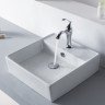 Cмеситель для умывальника Kraus Ventus, однорычажный, хром (KEF-15001CH)