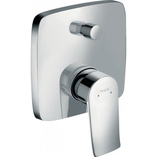 Смеситель для ванны Hansgrohe Metris, однорычажный, хром (31454000)