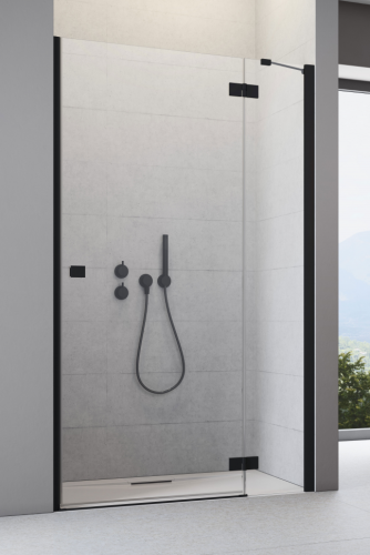 Душові двері Radaway Essenza New Black DWJ 80L, ліві (385012-54-01L)