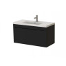 Тумба с умывальником Juventa Tivoli, 100 (TV-100BLACK)