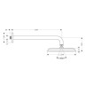 Верхний душ Hansgrohe Raindance Classic Air (27424000)