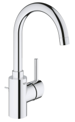Змішувач для умивальника Grohe Concetto, одноважільний, хром (32629002)