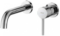 Змішувач для умивальника Rea Lungo + Box, одноважільний, хром (REA-B0521)