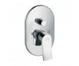 Смеситель для ванны Hansgrohe Metris, однорычажный, хром (31484000)