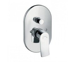Смеситель для ванны Hansgrohe Metris, однорычажный, хром (31484000)