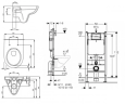 Комплект: Унитаз Kolo Nova Pro Rimfree + Инсталляция Geberit Duofix Delta + Крышка Soft-Close + Клавиша Delta 21 (M33120000+458.126.00.1+M30112000+115.125.21.1)