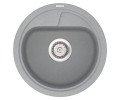 Кухонна мийка гранітна Vankor Polo, 45x45, сірий (POLO PMR 01.45 GRAY)