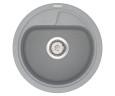 Кухонная мойка гранитная Vankor Polo, 45x45, серый (POLO PMR 01.45 GRAY)
