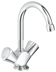 Змішувач для умивальника Grohe Costa, двовентильний, хром (21338001)