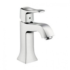 Cмеситель для умывальника Hansgrohe Metris Classic, однорычажный, хром (31077000)