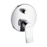 Змішувач для ванни Hansgrohe Metris, одноважільний, хром (31493000)