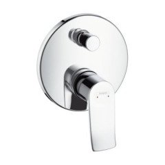 Смеситель для ванны Hansgrohe Metris, однорычажный, хром (31493000)