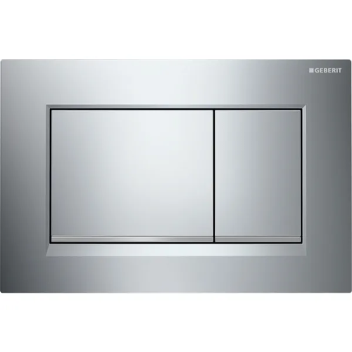 Змивна клавіша Geberit Sigma 30, глянцевий хром, матовий хром (115.883.KH.1)