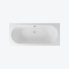 Ванна акриловая прямоугольная 1800x800 матовый белый Excellent Oceana Slim