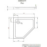 Душовий піддон Radaway Doros PT Plus, 90x90 (SDRPTP9090-01)