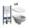 Комплект: Унитаз Kolo Nova Pro Rimfree + Инсталляция Geberit Duofix Delta + Крышка Soft-Close + Клавиша Delta 21 (M33120000+458.126.00.1+M30112000+115.125.46.1)