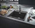 Кухонная мойка гранитная Grohe K700, 56x51, черный (31651AP0)