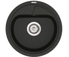 Кухонная мойка гранитная Vankor Polo, 45x45, черный (POLO PMR 01.45 BLACK)