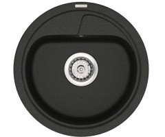 Кухонная мойка гранитная Vankor Polo, 45x45, черный (POLO PMR 01.45 BLACK)