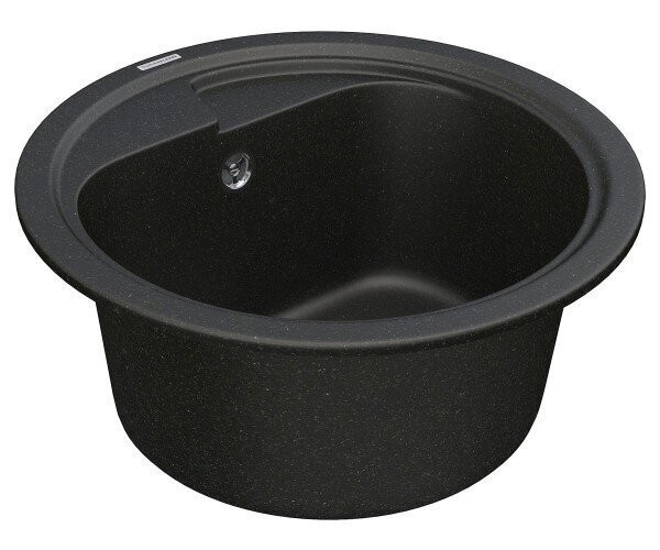 Кухонная мойка гранитная Vankor Polo, 45x45, черный (POLO PMR 01.45 BLACK)