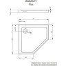 Душовий піддон Radaway Doros PT, 90x90 (SDRPT9090-01)