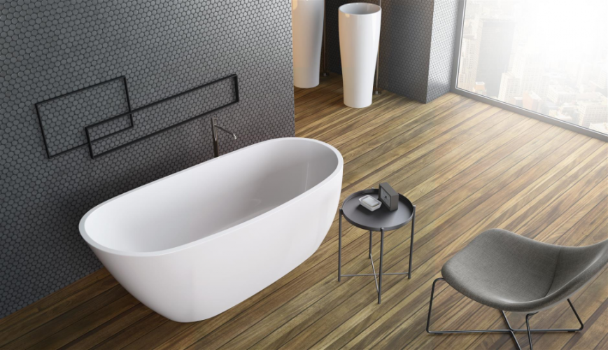 Ванна акриловая Radaway Nikia, 175x78 (WA1-41-175X078U-B)
