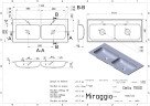 Умывальник DELLA 1100-2 MIRASOFT