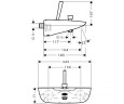 Змішувач для ванни Hansgrohe PuraVida, джойстик, хром (15472000)
