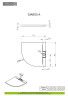 Душовий піддон Radaway Giaros A, 90x90 (MKGA9090-03)