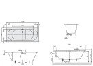 Ванна акрилова Villeroy&Boch O.novo, 190х90 (UBA190CAS2V-96)