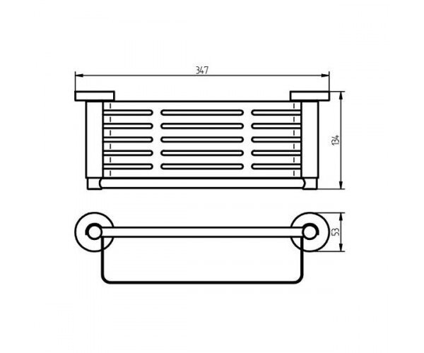 Полиця-решітка Haceka Kosmos (1138511)