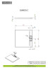 Душовий піддон Radaway Giaros C, 100x100 (M3GRC1010)