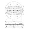Верхній душ Hansgrohe Raindance Rainmaker (26117000)