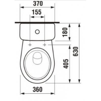Унитаз компакт Jika Lyra Plus (H8263840002421)