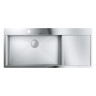 Кухонна мийка сталева Grohe K1000, 116x52 (31581SD0)