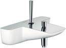 Смеситель для ванны Hansgrohe PuraVida, однорычажный, белый (15472400)