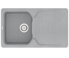 Кухонна мийка гранітна Vankor Sigma, 85x50, сірий (SIGMA SMP 02.85 GRAY)