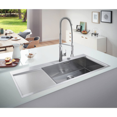 Кухонная мойка стальная Grohe K1000, 116x52 (31582SD0)